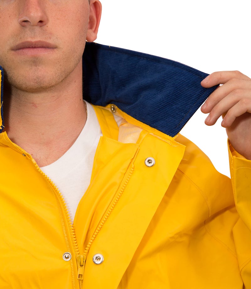 Tingley Comfort-Tuff S63217 2-Piece Rain Suit, Large, Yellow - Image 5